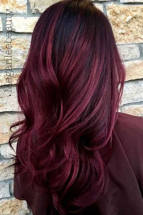 Inspiring Bold Ombre Hair Colors Ideas Trend 2018 02 Aubergine Hair