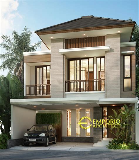 Secara overall, desain rumah milik ibu via di semarang ini memiliki kesan modern yang terlihat dari kekokohan bentuk serta elemen garis yang. Desain Rumah Modern 2 Lantai Ibu Poppy di Jakarta Selatan
