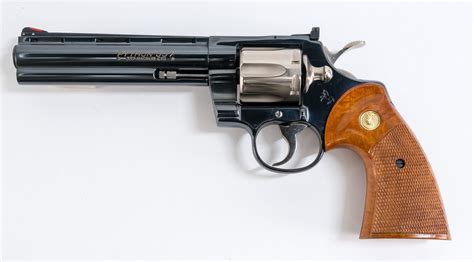 1985 Colt Python 357 Mag Revolver Custom Pinto Auction Online
