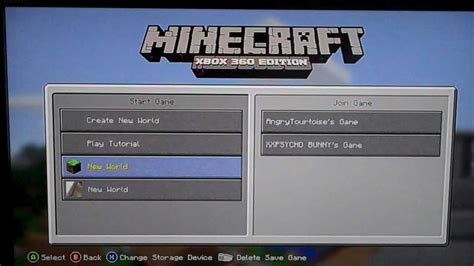 Minecraft Xbox 360 How To Do Split Screen Tutorial Youtube