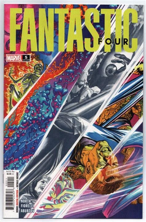 Fantastic Four 5 Alex Ross Main Cvr Marvel 2023 Nm Comic Books