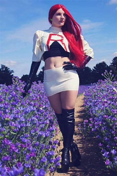 Jessie Cosplay By Candy Valentina Team Rocket Jessie Pokemon Team