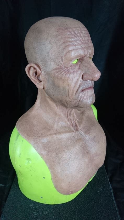 Made To Order Realistic Silicone Old Man Mask Ebay