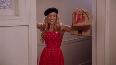 Mcdonalds Fast Food Held By Sarah Jessica Parker As Carrie Bradshaw In