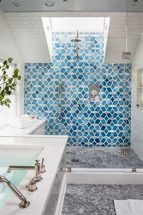 moroccan tile bathroom wall 9 bold bathroom tile designs the art of images
