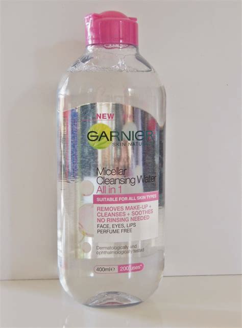 Product Review Garnier Skin Naturals Micellar Cleansing Water The
