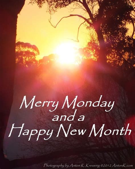 Merry Monday And A Happy New Week Meme Quote And Photo Of The 1st Day Winter On June 2012 By Anton K
