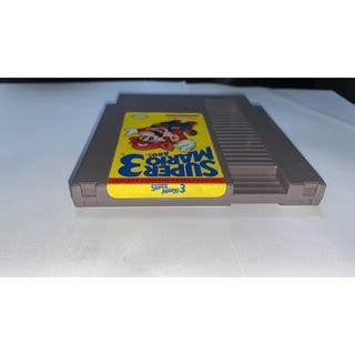 Jogo Nintendinho Nes Super Mario Bros 3 Original Shopee Brasil