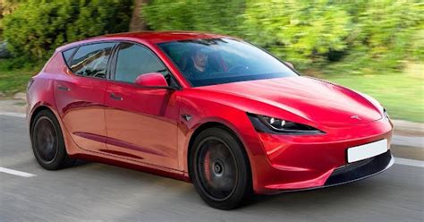 Morethantransport Tesla Model 2 First Look A Sub 25k Electric Hatchback