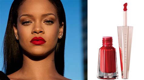 See Rihannas Fenty Beauty Stunna Lip Paint On 7 Women Glamour