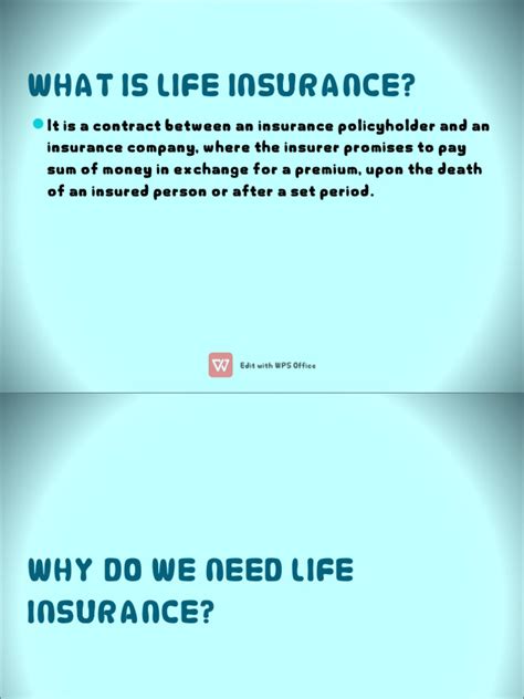 Why Do We Need Life Insurance1701925253746 Pdf Insurance Life