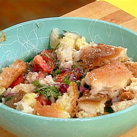 Panzanella Recipe Food Network Recipes Panzanella Recipe Recipes