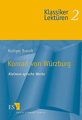 Konrad Von Würzburg Kleinere Epische Werke Klassiker