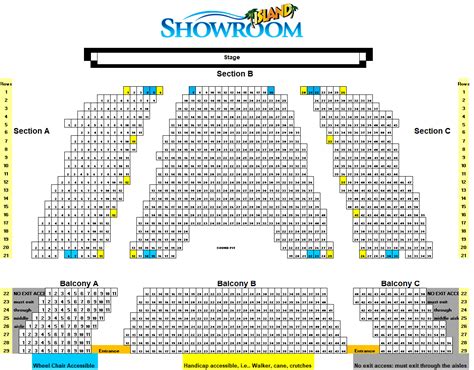 Carolina Opry Seating Chart