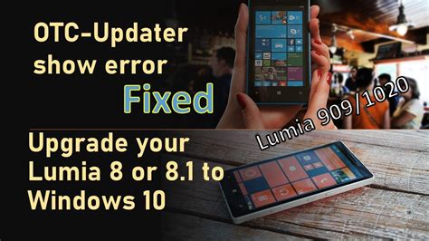 Upgrade The Non Upgradable Lumia 9091020 Or Any Windows Phones 8 Or 8