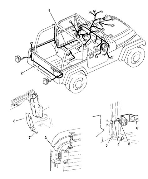 1,531 wrangler sport jeep products are offered for sale by suppliers on alibaba.com, of which auto lighting system accounts for 13%, other exterior accessories accounts for 3%, and used cars accounts for 1%. 2001 Jeep Wrangler Wiring - Body & Accessories