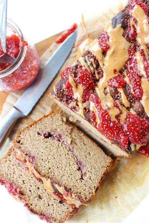 Peanut Butter And Jelly Banana Bread A Saucy Kitchen
