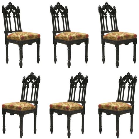 You are viewing our photo titled gothic table chairs which is attached to our home design article about tips to maintain gothic dining room table. Set of 6 Gothic Revival French Dining Chairs at 1stdibs