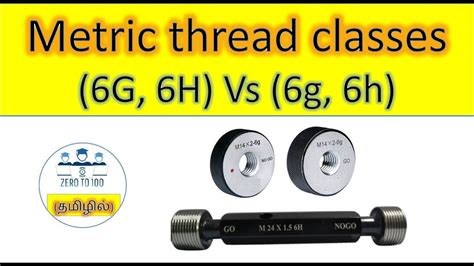 Metric Thread Classes Explained In Tamil How To Read Metric Thread