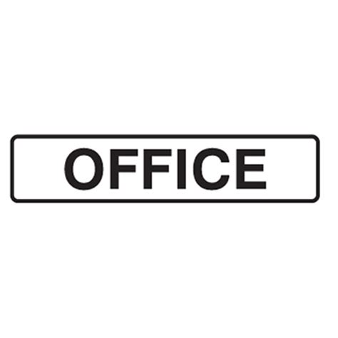 Are construction safety signages provided to warn the workers and the public of hazards in the site? Office - Door Signs