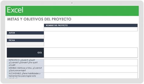 Plantilla Excel Objetivos Smart 2021 Descarga Gratis Vrogue Co