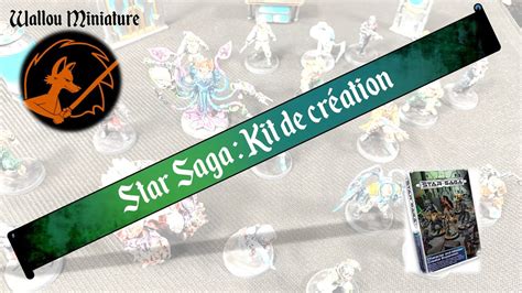 Star Saga Créateur De Personnages Et De Missions Découverte Du Kit Youtube