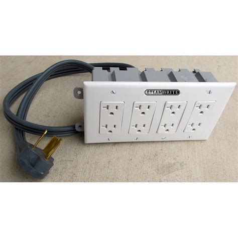 Electrical Converter 230v 3 Wireprong 30 Amp 10 30p 115v 4 Gang 8