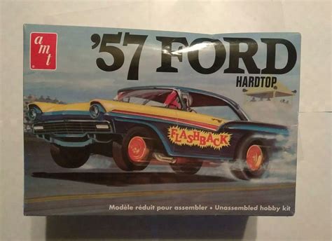 amt 1010 1957 ford hardtop flashback plastic model kit 1 25 1929919913