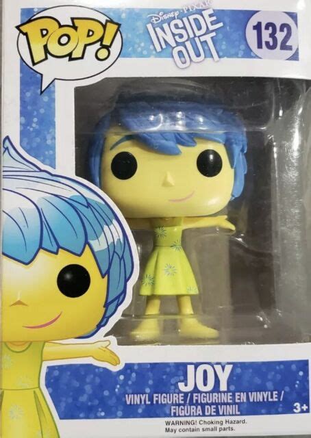 Funko Pop Disney Pixar Inside Out Joy 132 Nib Ebay