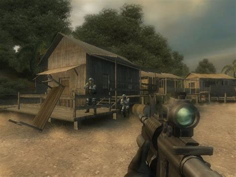 Modern combat is the first console installation in the battlefield series, with online multiplayer action with up to 64 players, an all new gameplay engine with realistic physics, and over 30 land, sea, and air vehicles, including tanks, helicopters, hovercraft, fast attack vehicles, and fighter jets. Battlefield 2 Modern Combat Sony Playstation 2 Game