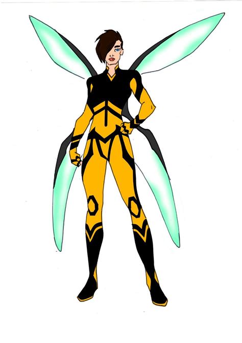 Wasp Redesign By Comicbookguy Deviantart Superhero Art Projects Female Comic Characters