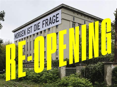 Studio Berlin Open House 22 August 2021 — Berghain