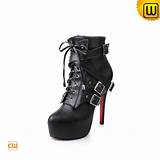 Pictures of High Black Boots For Women