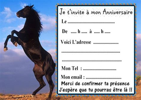 Carte anniversaire gratuite à imprimer avec chien. Carte D'anniversaire A Imprimer Cheval New 5 Cartes ...