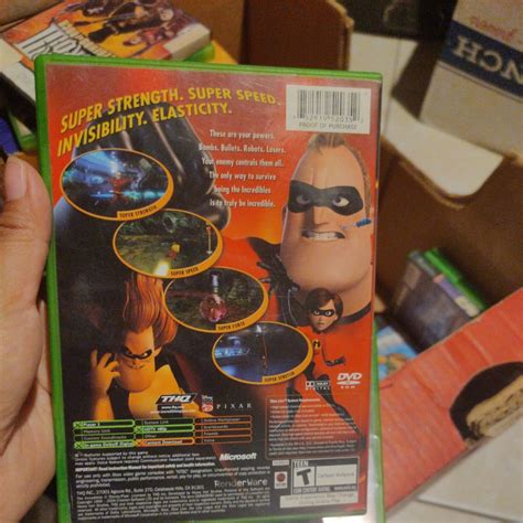 The Incredibles Original Microsoft Xbox 2004 752919520352 Ebay