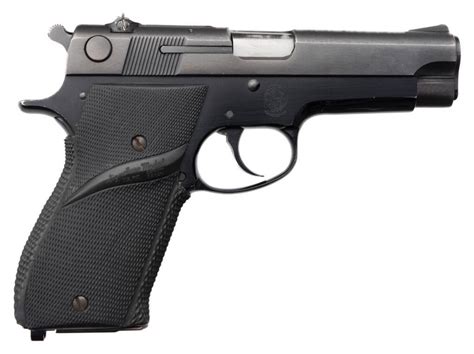 Smith And Wesson Model 39 2 Da Semi Auto Pistol 9mm Caliber 4” Barrel S