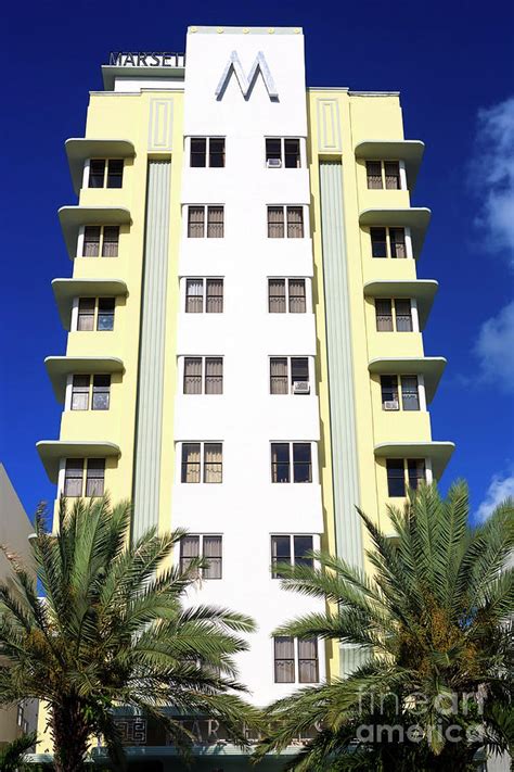 Hotel Marseilles Colors South Beach In Florida Photograph By John