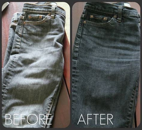 How To Dye A Faded Pair Of Jeans Diy Clothes Diy Clothing Diy Fashion