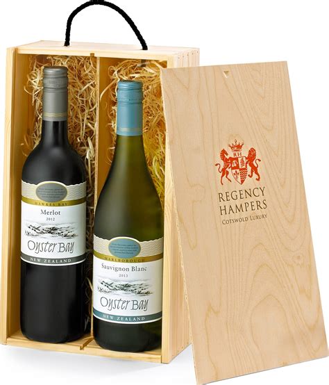 We can deliver gifts from range gift baskets, cakes, gourmet gift hampers, chocolate flowers & more. Premium New Zealand Red & White Wine Gift Box - Regency ...