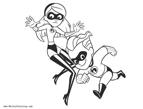 Incredibles 2 Coloring Pages Underminer Coloringpages2019