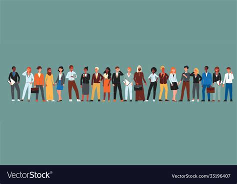 Diverse Multicultural Community People Royalty Free Vector