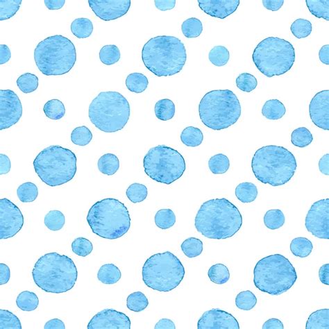 Seamless Watercolor Dots Pattern Stock Vector Image By ©de Kay 103884438