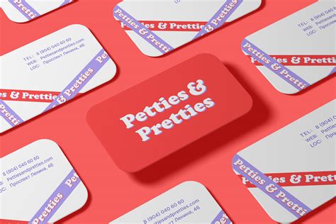 Branding And Mobile App Petties And Pretties On Behance