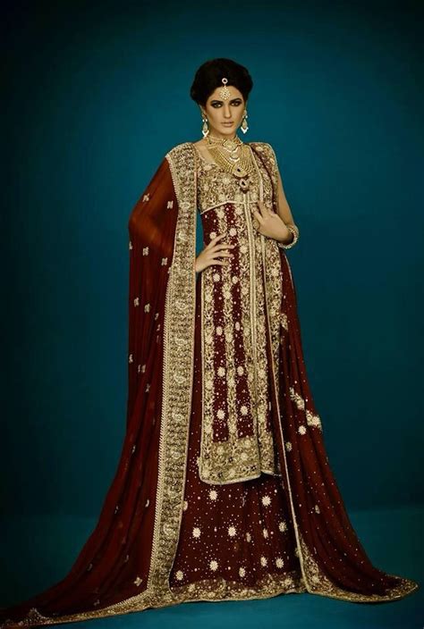 Beautiful Maroon Pakistani Bridal Dress Indian Bridal Lehenga Indian Bridal Wear Bridal Wear