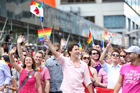 Justin Trudeau Becomes First Canadian Pm To March At Pride Metro Weekly