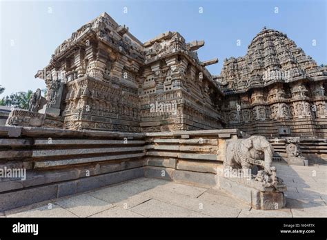 India Karnataka Somanathapura Chennakesava Temple Stock Photo Alamy