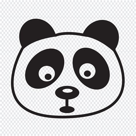 Panda Icon Symbol Sign 627914 Vector Art At Vecteezy