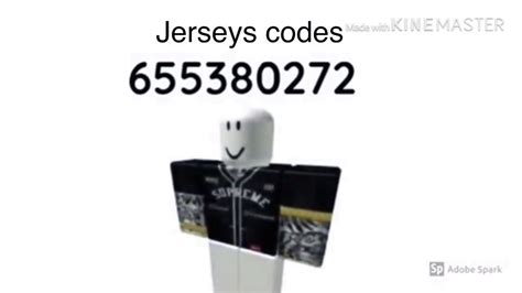 Roblox Jersey Codes Boys Youtube