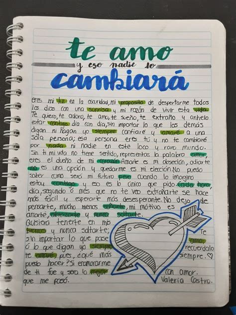 Carta De Amor Para Mi Novio Formato Y Ejemplo Word Para Imprimir