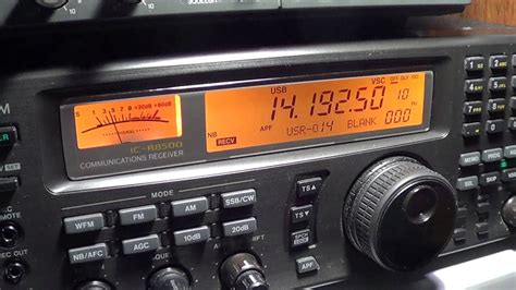 Sp9mzh Amateur Station From Poland On Icom Ic R8500 Youtube
